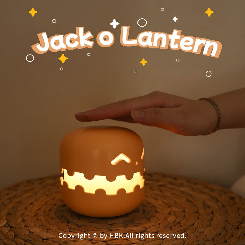 2024 New Halloween Ghost Pumpkin LED Night Light（Charging/Adjustable Brightness/Timing）